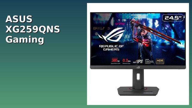 ASUS ROG Strix XG259QNS esports gaming monitor