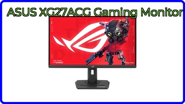 ASUS ROG Strix XG27ACG 27-inch QHD gaming monitor