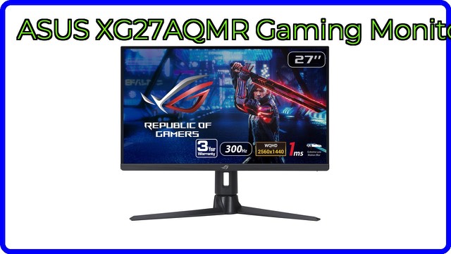 ASUS ROG Strix XG27AQMR 27-inch QHD gaming monitor