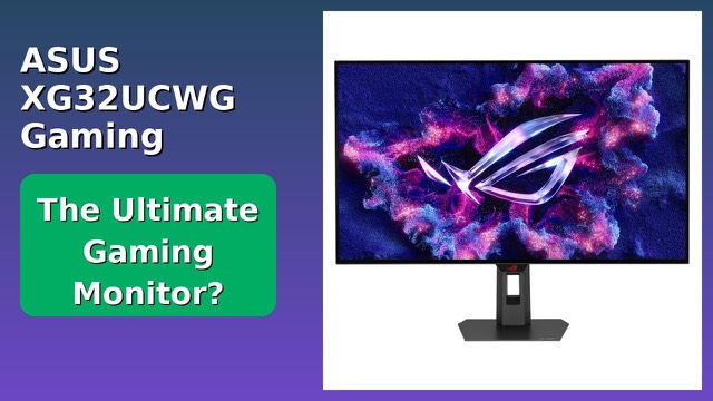 ASUS ROG Strix XG32UCWG 32-inch 4K OLED gaming monitor