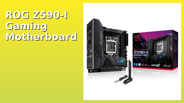 ASUS ROG Strix Z590-I Gaming WiFi mini-ITX motherboard