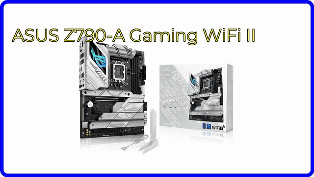 ASUS ROG Strix Z790-A Gaming WiFi II ATX motherboard