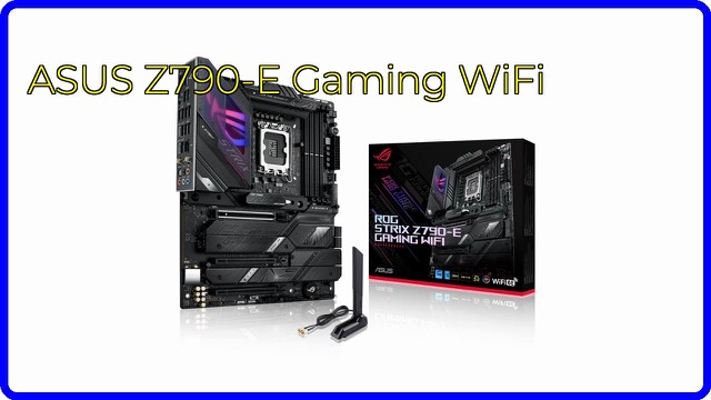 ASUS ROG Strix Z790-E Gaming WiFi ATX motherboard