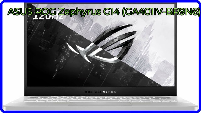 ASUS ROG Zephyrus G14 14-inch gaming laptop in Moonlight White