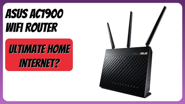 ASUS RT-AC68U AC1900 dual-band WiFi router with three antennas