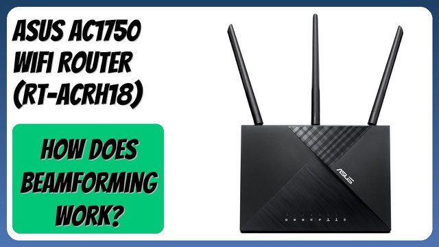 ASUS RT-ACRH18 AC1750 dual-band Wi-Fi router