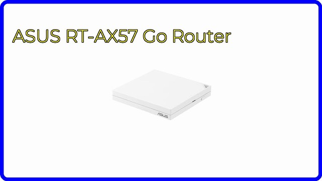 ASUS RT-AX57 Go compact WiFi 6 travel router