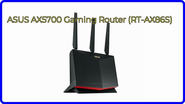 ASUS RT-AX86S dual-band WiFi 6 gaming router
