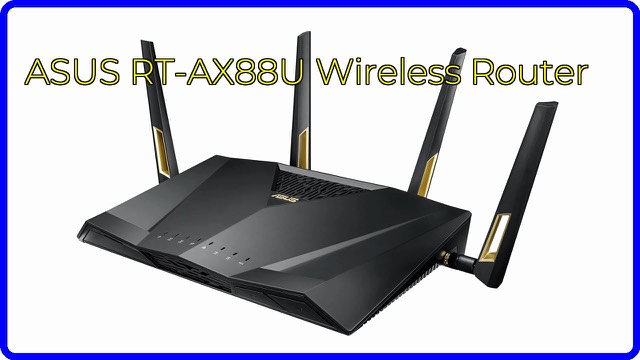 ASUS RT-AX88U dual-band wireless router