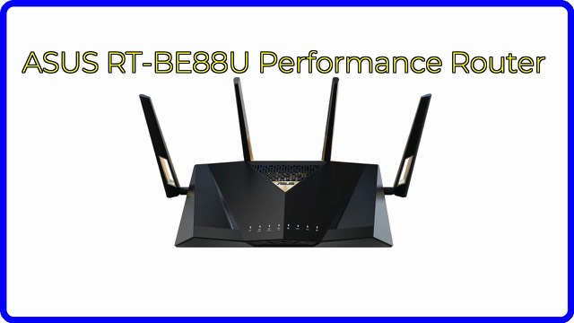 ASUS RT-BE88U dual-band WiFi 7 router