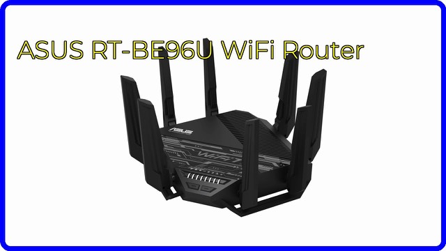 ASUS RT-BE96U tri-band WiFi 7 router