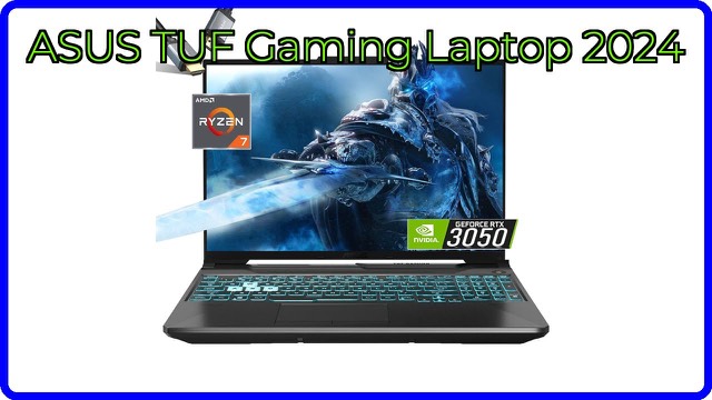 ASUS TUF A15 15.6-inch gaming laptop with backlit keyboard