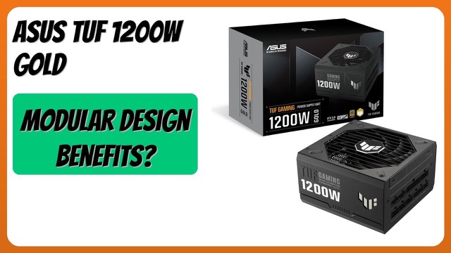 ASUS TUF Gaming 1200W Gold fully modular ATX 3.0 power supply