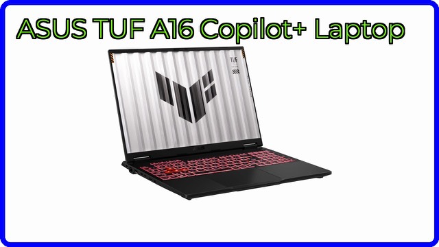 ASUS TUF Gaming A16 2024 gaming laptop with 16-inch display