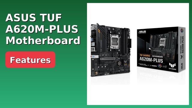 ASUS TUF Gaming A620M-PLUS micro-ATX AM5 motherboard