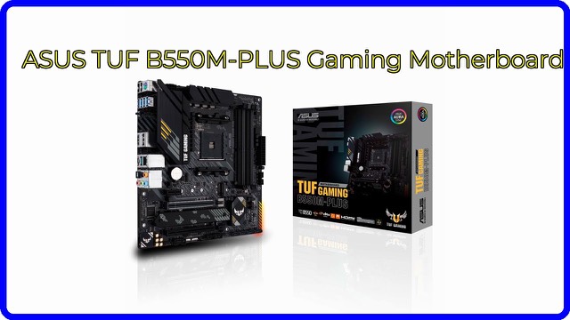 ASUS TUF Gaming B550M-Plus micro-ATX motherboard