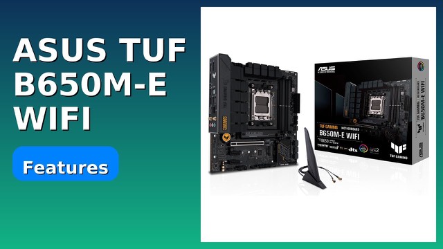 ASUS TUF Gaming B650M-E WIFI Micro-ATX motherboard