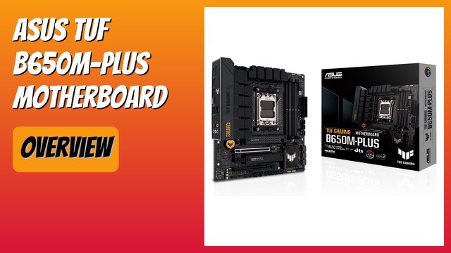 ASUS TUF Gaming B650M-PLUS micro-ATX motherboard