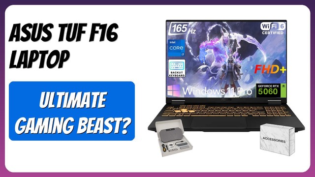 ASUS TUF Gaming F16 gaming laptop in Jaeger Gray