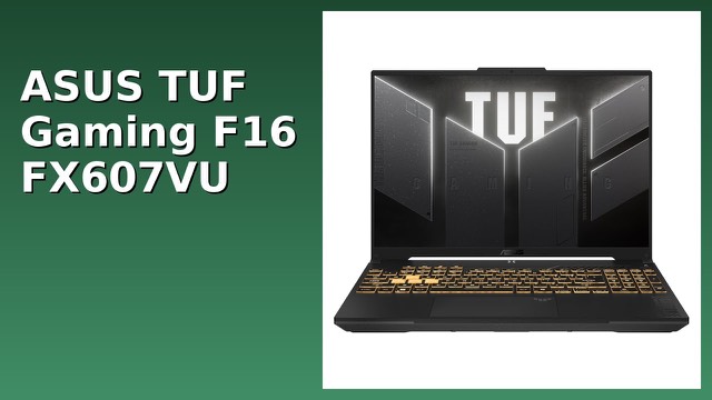 ASUS TUF Gaming F16 16-inch gaming laptop