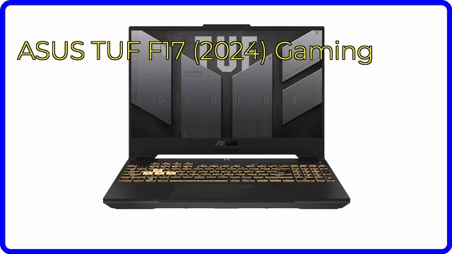 ASUS TUF Gaming F17 17.3-inch gaming laptop