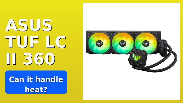 ASUS TUF Gaming LC II 360 ARGB all-in-one liquid CPU cooler