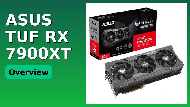 ASUS TUF Gaming Radeon RX 7900 XT OC graphics card