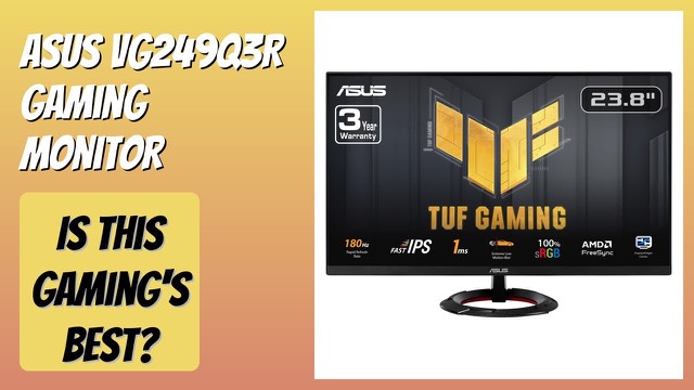 ASUS TUF Gaming VG249Q3R 23.8-inch Full HD gaming monitor