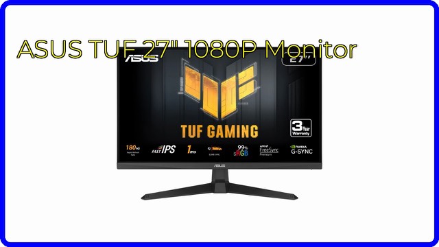 ASUS TUF Gaming VG279Q3A 27-inch Full HD gaming monitor
