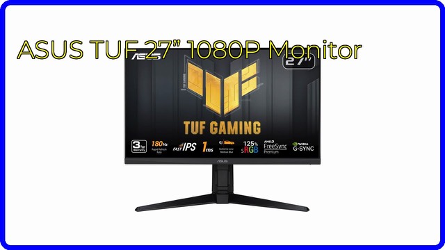 ASUS TUF Gaming VG279QL3A 27-inch gaming monitor