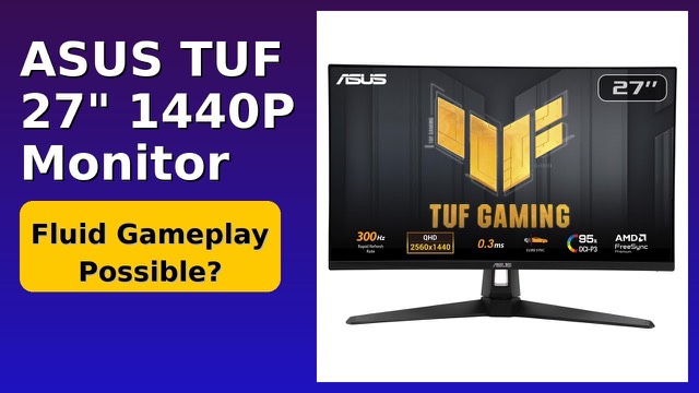 ASUS TUF Gaming VG27AQM5A 27-inch gaming monitor
