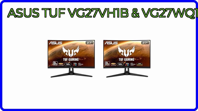 ASUS TUF Gaming 27-inch curved gaming monitor in black