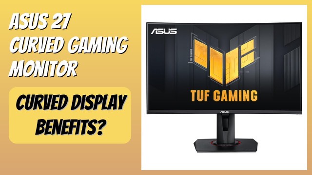ASUS TUF Gaming VG27WQ 27-inch curved gaming monitor