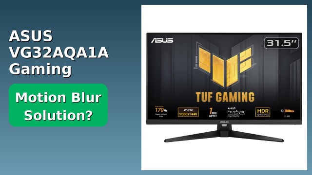 ASUS TUF Gaming VG32AQA1A 31.5-inch gaming monitor