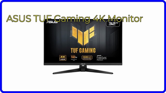 ASUS TUF Gaming VG32UQA1A 31.5-inch 4K gaming monitor