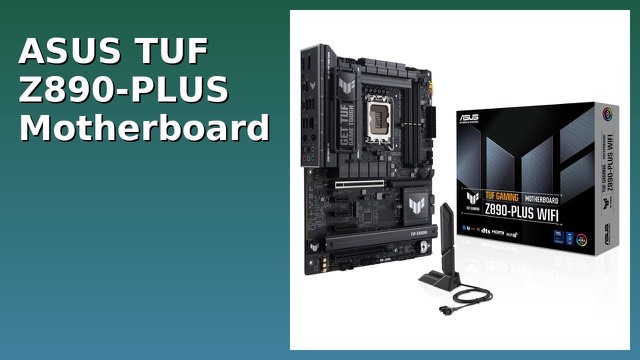 ASUS TUF Gaming Z890-PLUS WiFi ATX motherboard