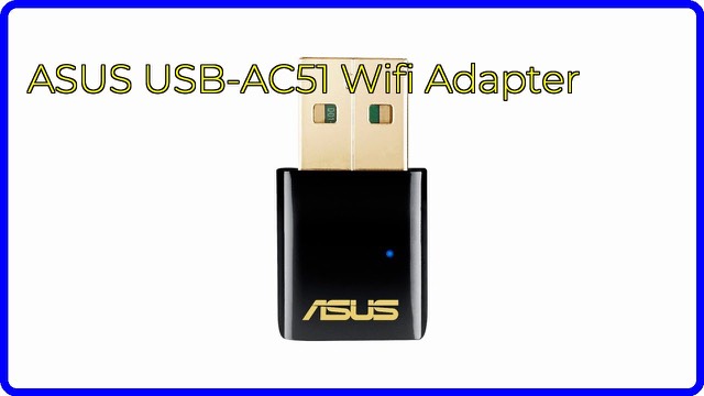 ASUS USB-AC51 compact USB Wi-Fi adapter