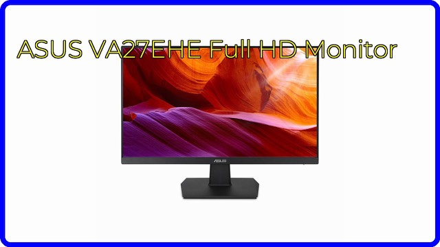 ASUS VA27EHE 27-inch frameless monitor in black