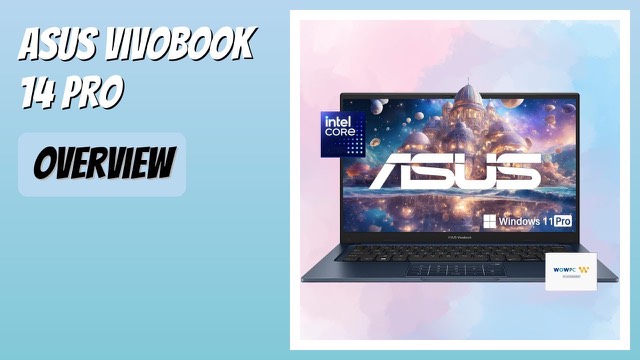 ASUS VivoBook 14 thin laptop in Quiet Blue