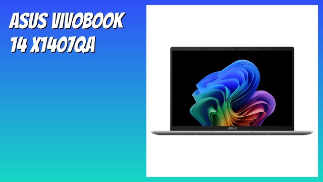 ASUS Vivobook 14 X1407QA thin laptop in Cool Silver