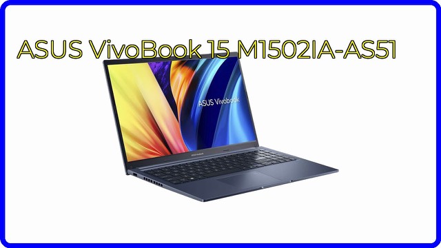 ASUS VivoBook 15 laptop in Quiet Blue with a 15.6-inch screen