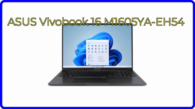 ASUS Vivobook 16 laptop in Indie Black