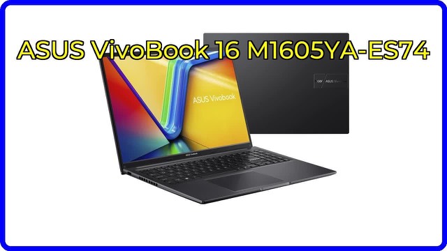 ASUS VivoBook 16 laptop in Indie Black