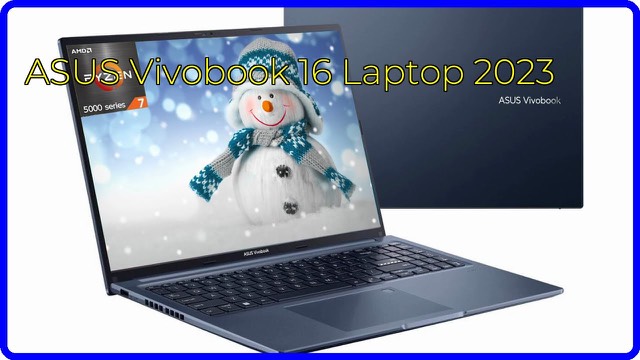 ASUS Vivobook 16 laptop in Quiet Blue