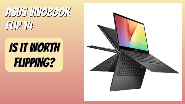 ASUS VivoBook Flip 14 2-in-1 laptop in Indie Black