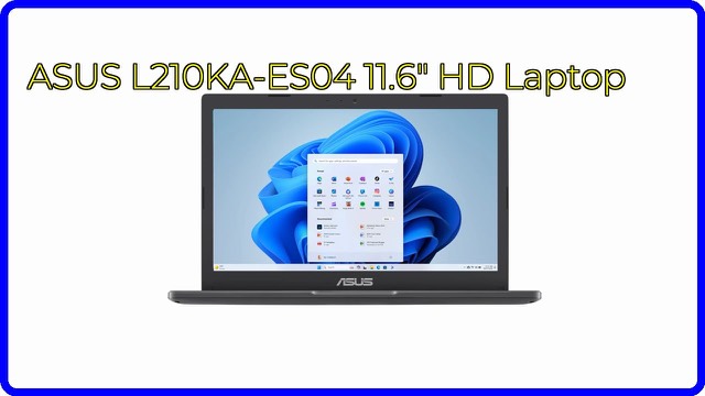 ASUS Vivobook Go 11.6-inch laptop in black