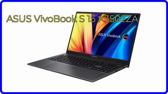 ASUS VivoBook S 15 OLED laptop in Indie Black