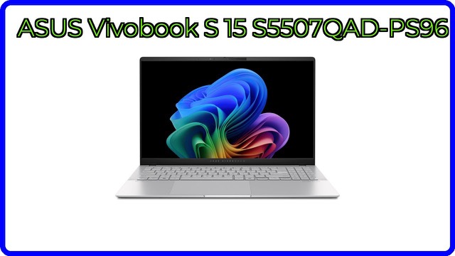 ASUS Vivobook S 15 thin laptop in Cool Silver with OLED display