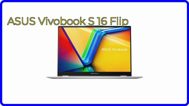 ASUS Vivobook S 16 Flip touchscreen laptop in Cool Silver
