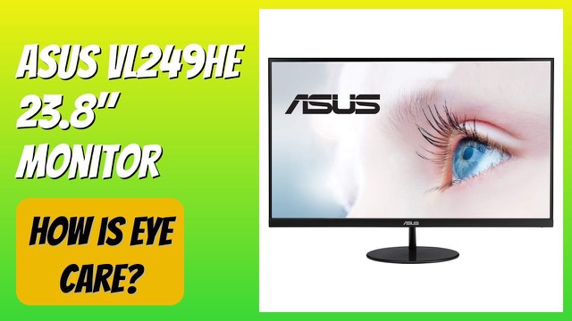 ASUS VL249HE 23.8-inch frameless IPS monitor